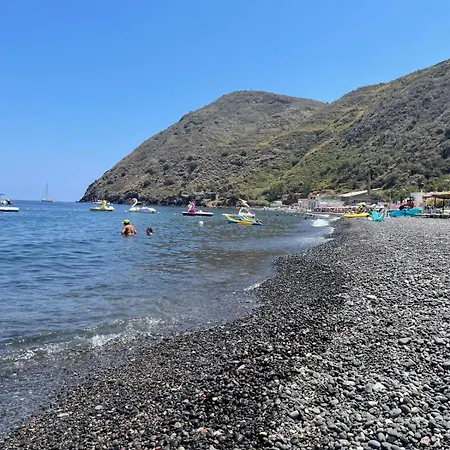 Vista Mare Lipari Isole Eolie Con Parcheggio Apartmán *