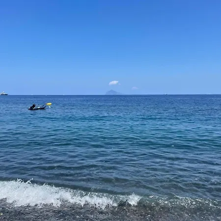 Vista Mare Lipari Isole Eolie Con Parcheggio Apartmán Canneto (Lipari)