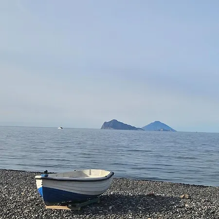 Vista Mare Lipari Isole Eolie Con Parcheggio